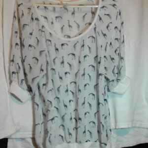 Giraffe shirt